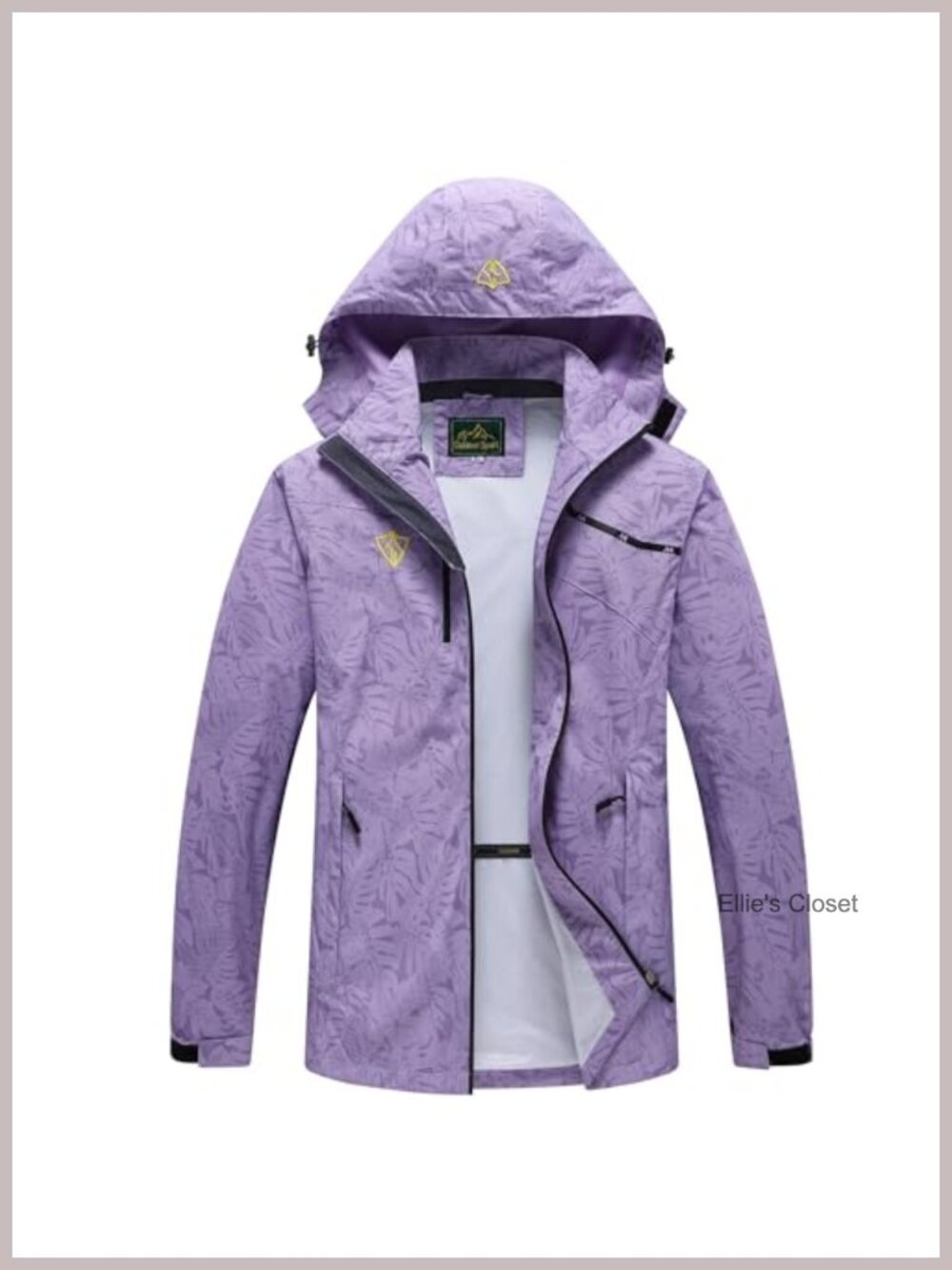 Women's Waterproof Rain Jacket Lightweight Windbreaker with Hood